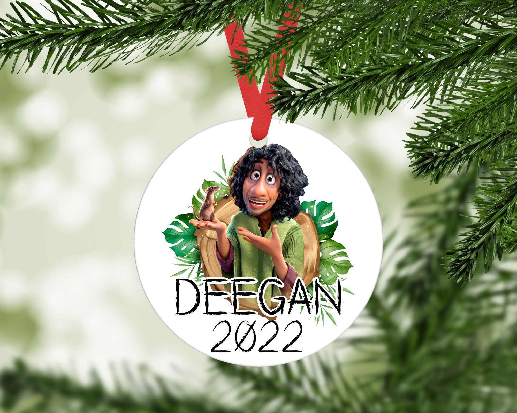 Personalized Bruno Encanto Christmas Ornament Personalized Bruno Encanto Christmas Ornament