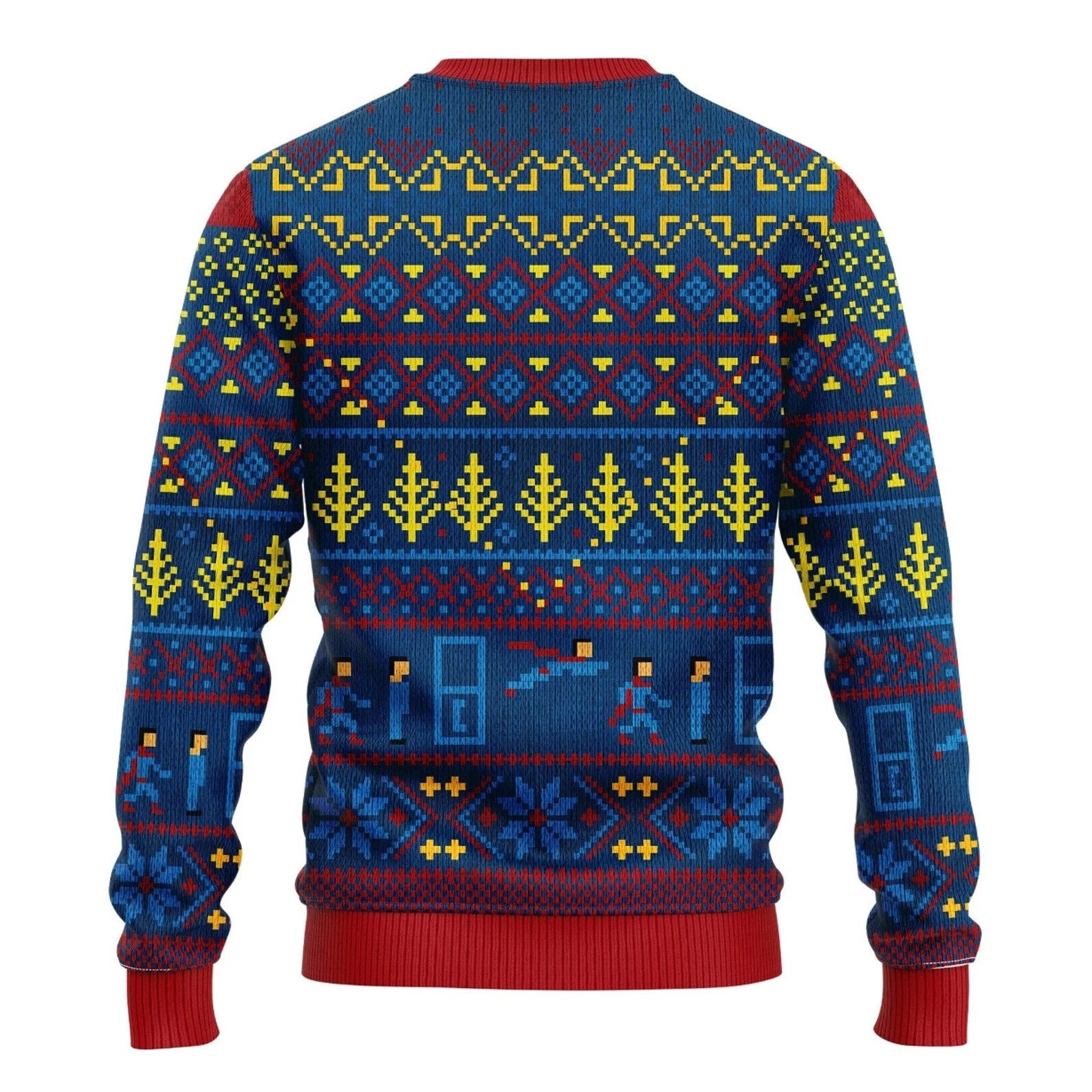 Supermans Ugly Christmas Sweater Supermans Ugly Christmas Sweater